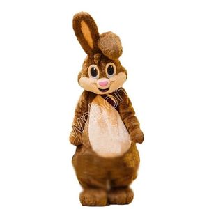 Wysokiej jakości niestandardowy króliczek Mascot Costume Cartoon Postacie Suit Suit Xmas Outdoor Party Strój dla dorosłych Rozmiar promocyjny Ubrania reklamowe