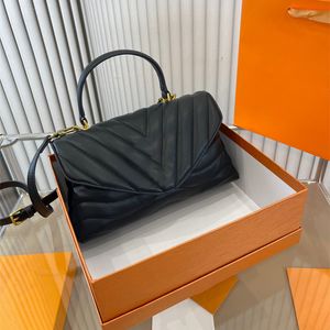 Women's Strap Bag Designer Crossbody Bag Top Clamshell Bag Vintage Bag Classic Leather bag Luxury handbag