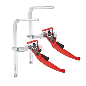 120 160 200 300mm MFT Clamp Hand Tools Quick Guide Rail Clamp F Clamp for MFT and Guide Rail System Woodworking DIY