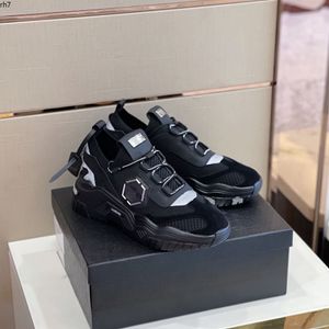 Luxury Designer Shoes Casual Sneakers Breattable Mesh Stitching Metal Elements Size38-45 MKJK RH7000004