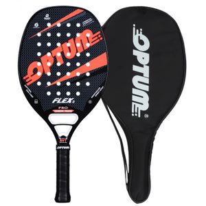 Raquetes de tênis optum flex2 raquete de tênis de praia com bolsa de capa 230311