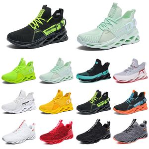 Tênis de corrida para homens treinadores respiráveis carga geral preto céu azul cerceta verde vermelho branco masculino moda esportes tênis grátis setenta e três