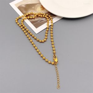 Cara de Cara Europeia e Americana Colar de Abóbora Esculpada para Mulheres Moda de Luxo Moda Chain Chain Chain Plating 18K Gold