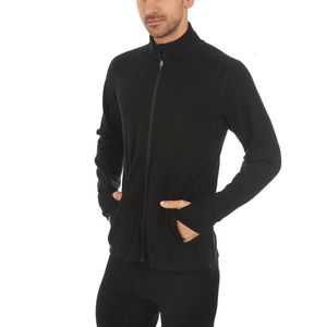 Jaqueta Masculina 100% Lã Merino Jaqueta Esportiva Com Fecho Completo Moletom Masculino de Camada Média Wilderness Suéter Masculino Expedition Manga Longa Térmico Antiodor 230311