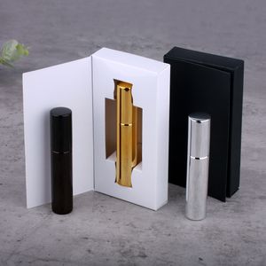 Perfume Bottle 20PcsLot 10ml Spray Perfume Bottle With Packing Box Empty Refillable Glass Perfume Bottles Atomizer Empty Bottle 230310