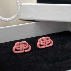 Designer Jewelry Women Earring studs new Unique Shaped Brand B letters Pendant with logo shiny non-fading Chandelier Earrings BBE2 --01