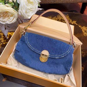 Evening Designer Denim Handbags Purses Large Capacity Shopping Bag Women Totes Travel New Fashion Shoulder Bags Crossbody Canvas Sac