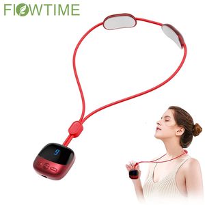 Andra massageföremål som hänger Pendant Neck Massager Pain Relief 4 Modes 9 nivåer 3 Gear Temperatur Komprimera djup vävnad Cervical Spine Massager 230310