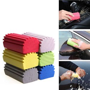 Sponges Scouring Pads 1 Pcs Multifunctional Strong Water Absorption PVA Sponge Car Household Cleaning Sponge Car Wash Accessories magic sponge R230309