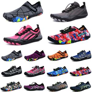 Vattenskor grön rosa svart brun vadande marinskor strandskor par mjuksolade bäckar sneakers grå barfota hud snorklande vadning fitness kvinnor sport tränare tränare