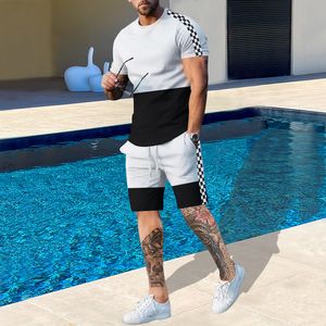 Men's Tracksuits 2023 Arrival Men Set T shirtsshorts 2 Piece Sets Summer Casual Sportswear High Quality Outfits Oversized Man 230311