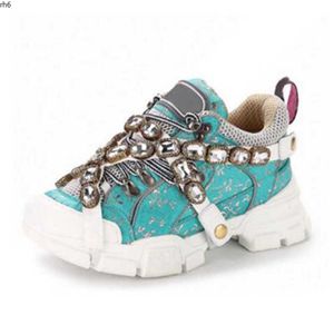 Newest Flashtrek Sneaker with Removable Crystals Mens Casual Fashion Womens Shoes Sneakers MJK rh6000000003