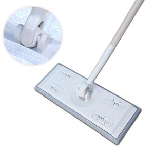 Mops Mops Home Electrostatic Dust Collector Mop Disposable Vacuum Paper Floor Wipes Thread Flat Mop Cleaning Tool For Home 230311