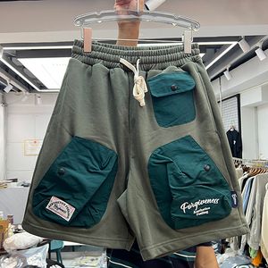 Cargo Shorts Jogger Plus Size For Men Women Drawstring More Pockets Short pants Clothing Mens