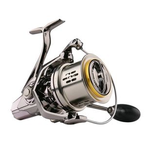 BAITCASTING REELS Fiskrulle CC8000-12000 Series Metal Spinning Wheel rostfritt stål Far Kast Sea Saltvatten sötvatten