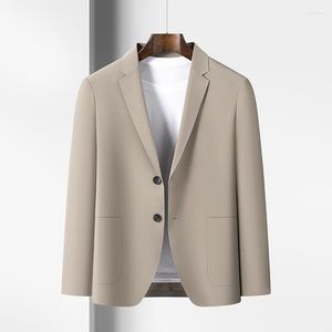 Herrdräkter Men's Classic Smart Casual Blazers 2023 Ankomster Spring och Autumn Men Slim Fit Silgle Breasted Designer Fashion Suit