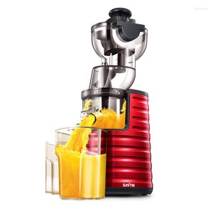 Entsafter SAVTM Automatischer Orangen-Entsafter, langsamer Jucer, elektrischer Smoothie-Mixer, Sojamilch-Mahlmischer