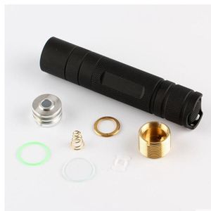 Flashlights Torches Host For Convoy Aluminum Alloy Suitable S2 Black LED Shell Camping Torch Hunting AccessoriesFlashlights FlashlightsFlash