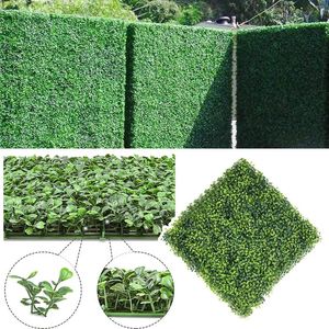 Decorative Flowers Artificial Plants Green Wall Panel Lawn Carpet Landscaping Decor For Home Outdoor Wedding Backdrop Turf Grass#g3