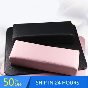 Hand Rests Professional PU Leather Marble Nail Art Hand Pillow Cushion Manicure Table Pad Set Arm Rest Pillow Nail Mat Manicure Tool 20#12 230311