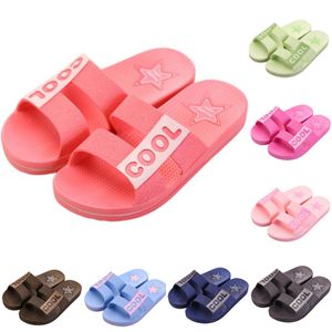 Slippers women men shoes Red Blue Brown Beach Coast Bathroom Indoor Outdoor Antiskid sandals size 36-45