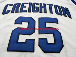 ＃25 Kyle Korver Creighton Bluejays Universidad Basketball Jerseyカスタム任意の名前番号ジャージー