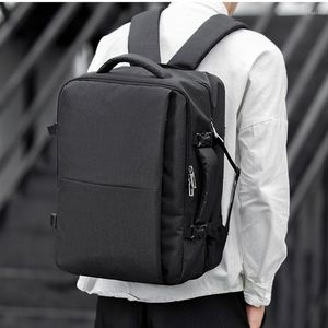 Backpack Man Business Travel Backpacks Multi-Layer Space Bag For 15.6 Inch Laptop Mens Anti Theft Waterproof Carry On Hand Bags