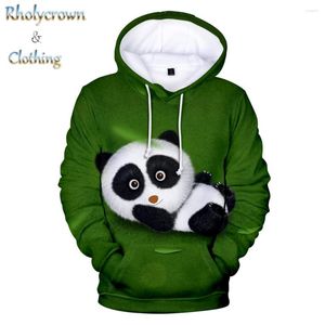 Herren Hoodies Fashion Hoodie Animal Panda 3D Kleidung Sweatshirt Kapuze Damen Casual Pullover Boy Girls Hip Hop Jacke Top