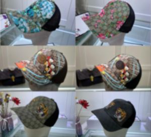 المصممين قبعة البيسبول قبعة الأزهار النباتية طباعة كاسكيت فاخرة كبسولات كلاسيكية الرسالة