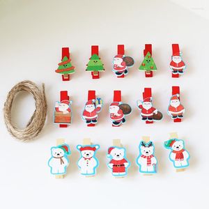 Christmas Decorations Postcard Po Folder Day Party Dressing Up Supplies Wall Decoration Shelf Banner