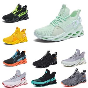 men running shoes fashion trainers General Cargo black white blue yellow green teal mens breathable sports sneakers fifty seven