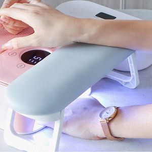 Hand Rests PU Leather Hand Rest Pillow Minimalism Nails Manicure Table Hand Cushion Pillow Holder Arm Rests Nail Art Stand For Nails 230311