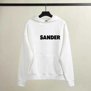 2024 Plus-storlek kläder huvtröja män kvinnor hoodies jil designer hoodie brevtryckt hoody bomullsweatshirt lös tröja 4xl