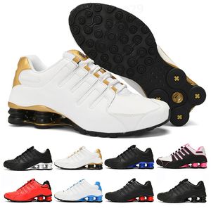 2022 cushion Whole men Casual Shoes Designer avenue 802 R4 803 turbo NZ Fashion Leather Breathable black white man size 40-46 G52