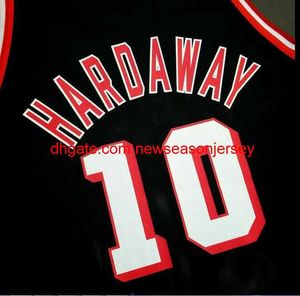 Maglia da basket vintage Tim Hardaway Champion College personalizzata con qualsiasi numero di nome