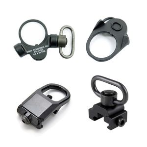 Sling Tactical Mount Troy Dual Side Qd Attachment Ambidextrous Swivel Capability Fit 20mm Picatinny Weaver Rail
