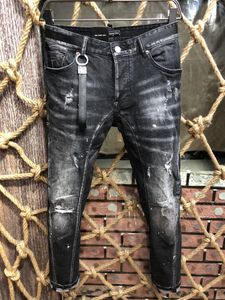 DSQ Phantom Turtle Męskie dżinsy męskie luksusowy projektant dżinsów chude zgrane fajne facet przyczynowy dziura dżinsowa moda moda Fit Dżinsy Mężczyźni Mężczyznę Menne spodnie 12666