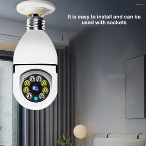 Kamera Wi -Fi 360 stopnia Rotary 1080p Noc Widok Widok pamięci Karta pamięci Pętla przechowywania w chmurze zapisywanie kamery bezpieczeństwa domu