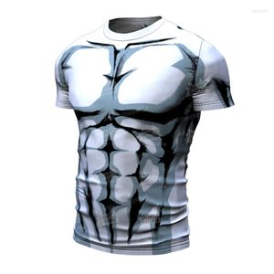 Camiseta masculina 2023 verão harajuku cosplay anime characmens impressão 3d casual manga curta camiseta de compressão camisetas de fitness