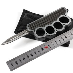 Nowa rękawiczka Benchmade podwójne składanie Automatyczne nóż Aluminiowy uchwyt Aluminiowy Outdoor Pocket Auto Tactical Survival Knife Cuttin238o