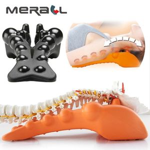 Back Massager Rätt Cervical Vertebra Lumbal Traction Straight Spine Relax Back Massage Board Back Stretch Device Health Care 230311