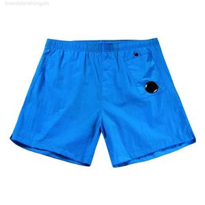 Pantalones cortos de lente de 5 colores ropa de nylon plana teñida de natación de secado rápido cp-