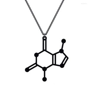 Pendant Necklaces Chocolate Molecule Necklace