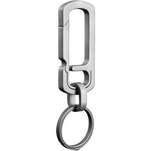 Multi-Function Titanium Key chain Jewelry Key Ring Mini Bottle Opener Metal Clip For Bags Men Waist Hanger EDC2280