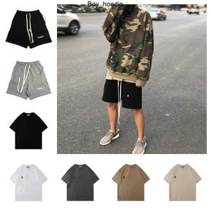 Mens Designer Fog Ess White Women T-shirts Luxury Tee Brand Tops Hoodies Essentiall Reflective Supred FG T Shirts Ftc6