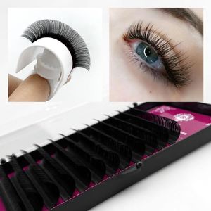 False Eyelashes Abonnie Latest Product Eyelash Extension 0.05-0.25 C D Curl Individual Volume Mink Black CiliosFalse Harv22