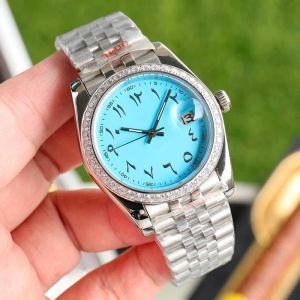 Titta på män titta på rosa klockor automatiska mekaniska klockor damer Watchwristwatch rostfritt stål vattentät deser Montre de luxe 36mm