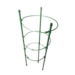 Garden Supplies Other Trellis Climbing Plants Support Cage Stand For Pepper Eggplant Tomato Flowers - 45CM