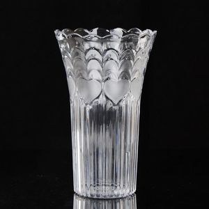 Europejskie duże przezroczyste kreatywne imitacja szklana plastikowa wazon bogata bambusowa woda sadzacza przeciwpalniona kryształowe ozdoby kwiat 192h