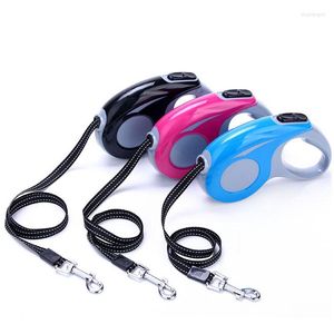 Dog Collars Pet Automatic Traction Rope Retractable For Dogs Leash Personalised Collar Accessories Supplies